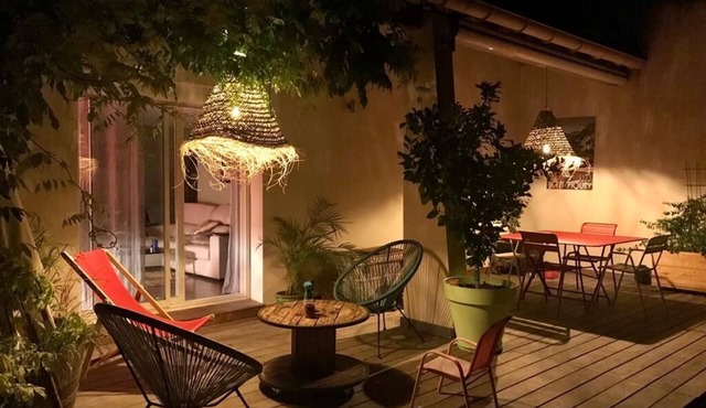 Family villa near Montpellier, sleeps 6, with swimming pool