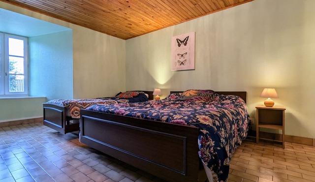 Family-Friendly Cottage with Spacious Rooms and Enclosed Yard in Freycenet-la-Tour