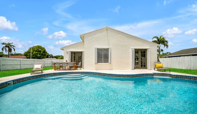 Family Friendly 4BR Home with a Private Pool & Calm Farmhouse Charm