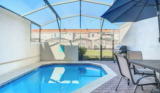 Family-Friendly 3BR Home w/Pool, BBQ & Themed Rooms – 15 Min to Disney!