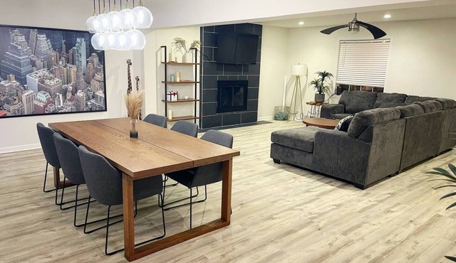 Family-Friendly 4-Bedroom Retreat with Game Room and Outdoor Seating