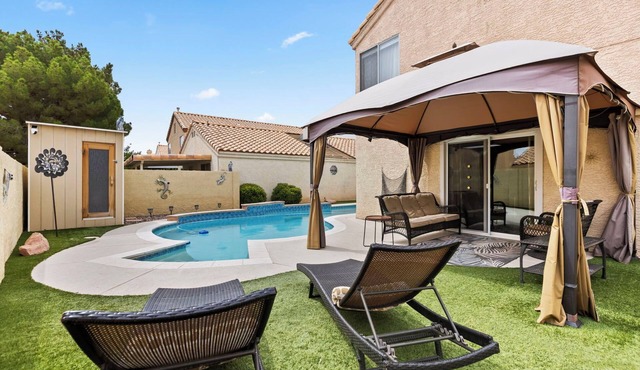 Family-Friendly 4BD Oasis w/Pool & Backyard/BBQ