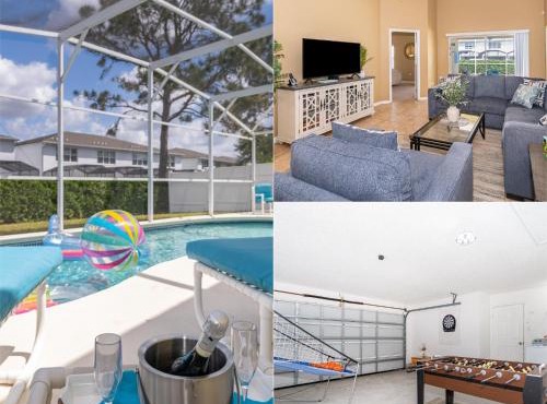 Family-Friendly 5-Bedroom Home With Pool Near Disney