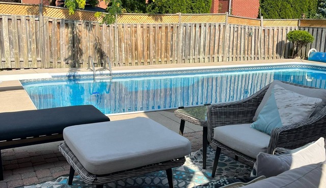 FAMILY FRIENDLY 7-Bed 3.5 Bath, Office, WIFI, Pool, BBQ, Patio VACATION PROPERTY