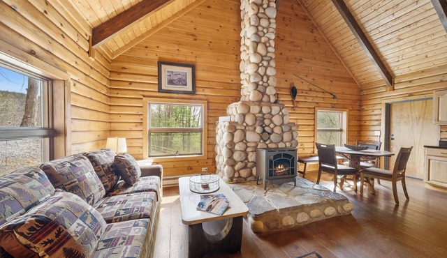 Family-Friendly Blowing Rock Retreat | Fire Pit, Game Room, & Cozy Mountain Views