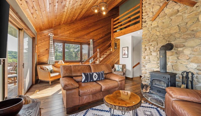 Family-Friendly Cabin with Heated Pool & Sauna