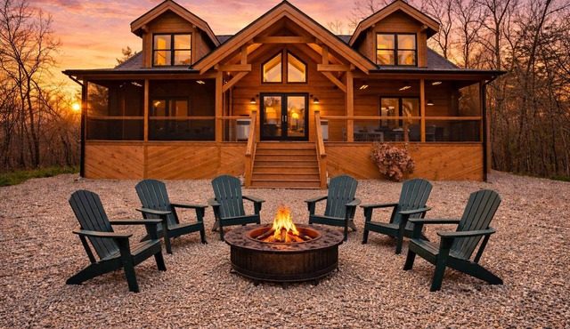 Family-friendly cabin with game room and backyard!