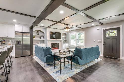 Family-Friendly Deck and Yard Modern Decatur Home