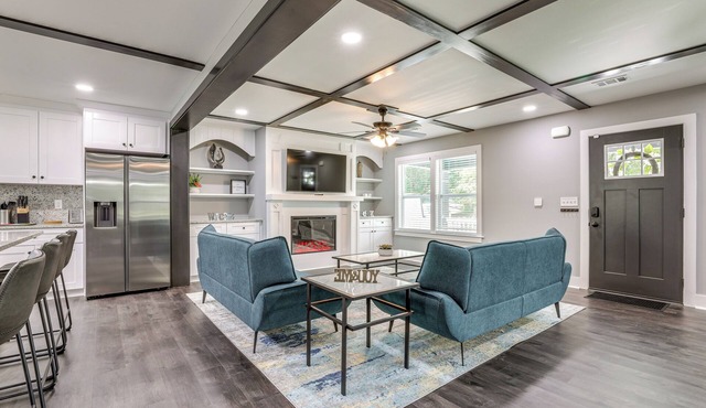 Family-Friendly Deck & Yard: Modern Decatur Home