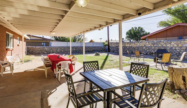 Family-Friendly El Paso Home Near Parks & Malls!