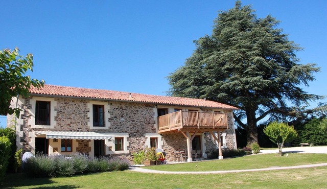 Family Friendly Gite with Private Heated Pool, PlayPark, Large Garden & Gym