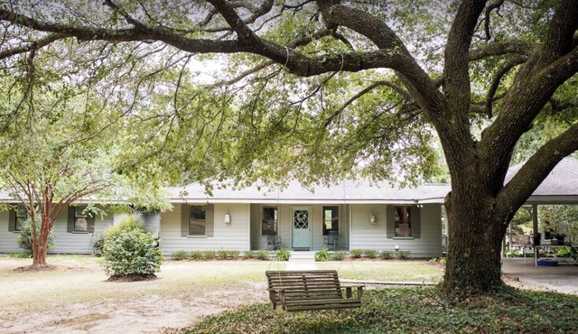 Family friendly home on 20 acres with small beach on 4 acre pond.