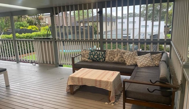 Family friendly home, perfect for summer! Pool, gym, close to beach!