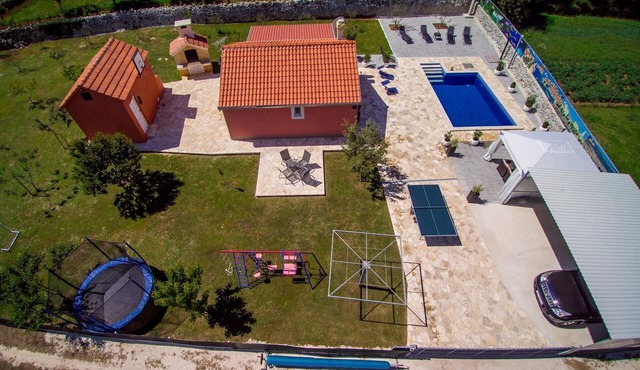 Family friendly house with a swimming pool Radošić, Zagora (K-15891)