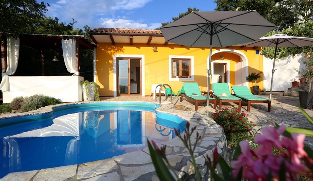 Family friendly house with a swimming pool Ripenda Verbanci, Labin (K-16583)