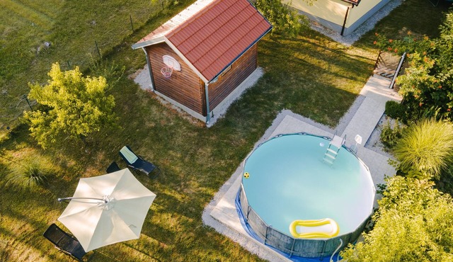 Family friendly house with a swimming pool Tounj, Gorski kotar (K-17577)