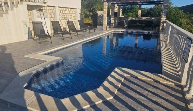 Family friendly house with a swimming pool Zabrđe, Pelješac (K-24356)