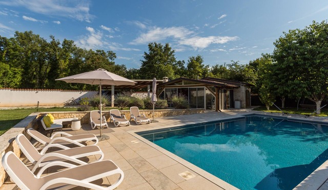 Family friendly house with a swimming pool Lovrečica, Umag (K-22979)