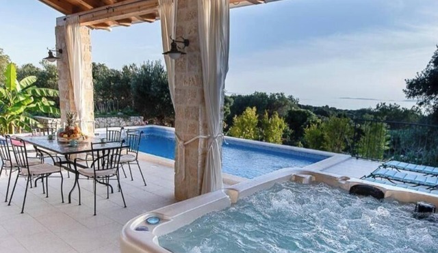 Family friendly house with a swimming pool Jakišnica, Pag (K-22556)