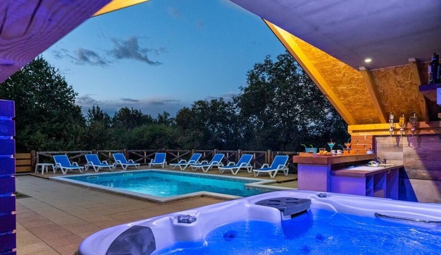 Family friendly house with a swimming pool Ogulin, Gorski kotar (K-15204)