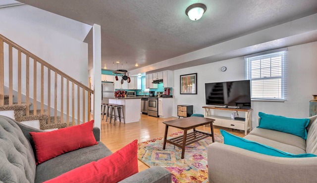 Family-Friendly Logan Farmhouse w/Yard & Near USU