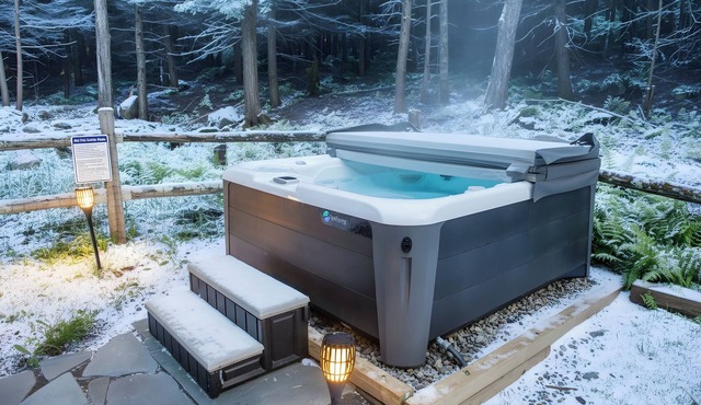 Family Friendly Mountain Retreat: Grill, Cabana, Hot Tub, Play set, Fire pitn