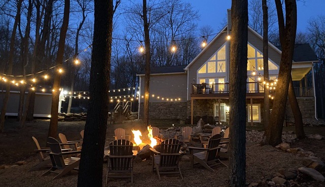 Family Friendly Mountain Getaway with Theater & Arcade in the Laurel Highlands