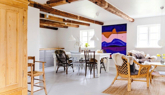 Family-friendly oasis with sea view in funen
