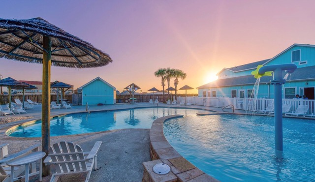Family-Friendly Poolside Retreat w/a Playground, Heated Pool, & Coastal Charm