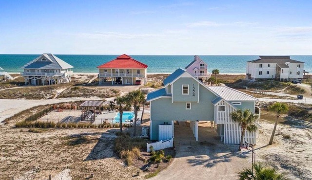 Family-Friendly St. George Island Home | Sleeps 12 + Private Beach
