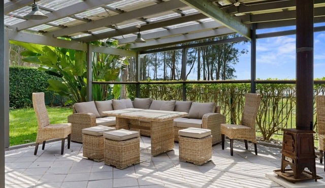 Family-friendly Waterfront Home with Pool + Games