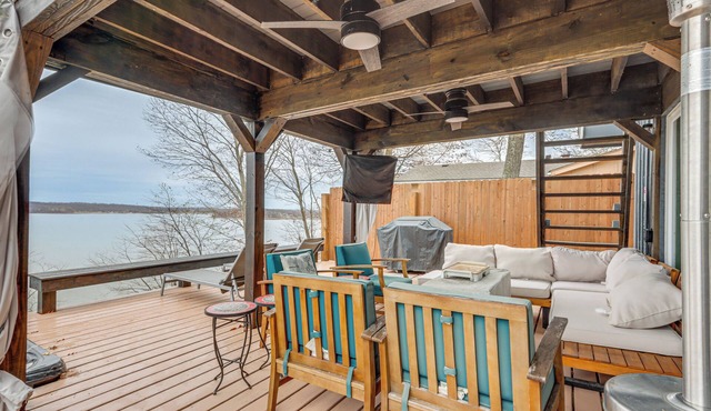 Family Friendly! Waterfront Grove Gem w/Fire Pit