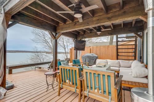 Family Friendly! Waterfront Grove Gem w/Fire Pit