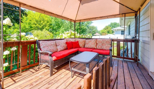 Family-Friendly Waterloo Abode with Deck!