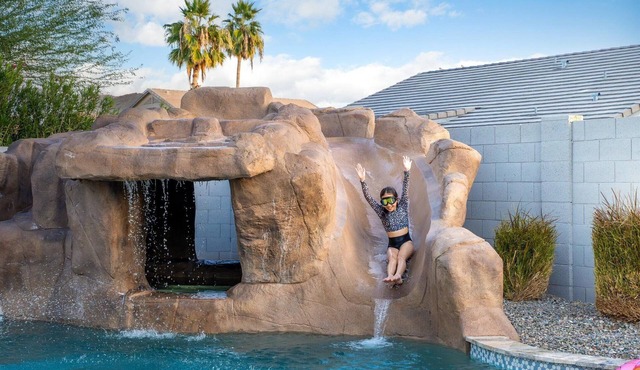 Family Fun Home with Water Slide and Secret Hot tub