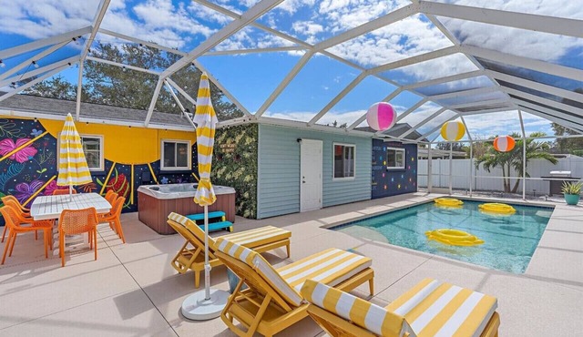 Family Fun, Sunshine & Coastal Charm*HTD Pool/Spa