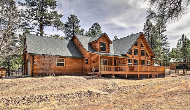 Family Game Room: Spacious Overgaard Cabin