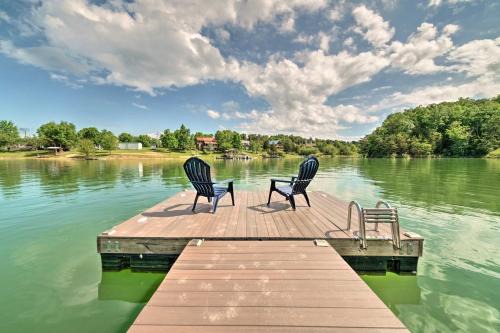 Family Getaway on Douglas Lake! Home with Deck, View
