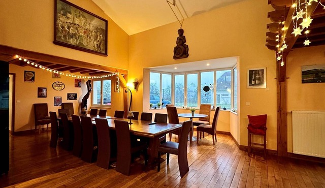 FAMILY GITE “Le Péché Mignon” in Champagne at dawn