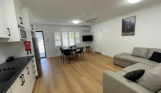 Family Holiday Resort by the Best Beach in NSW with Swimming Pools, Tennis Court