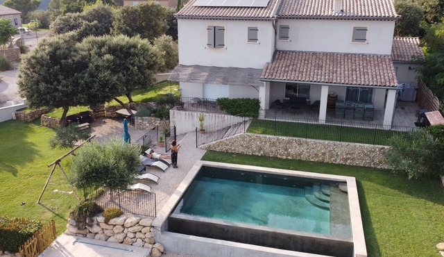 Family holiday villa with garden and private pool