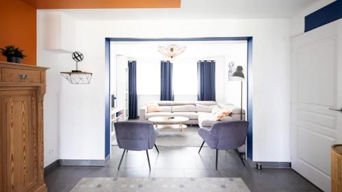 Family home for 4 people, with garden