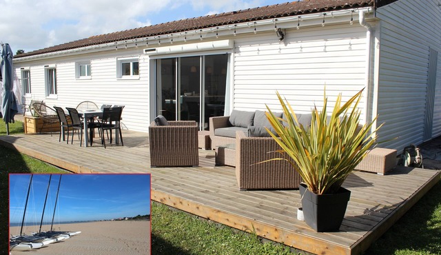 Family home in seaside town