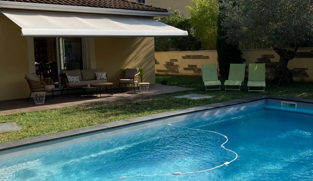 Family home near Lyon. For a vacation between town and country!