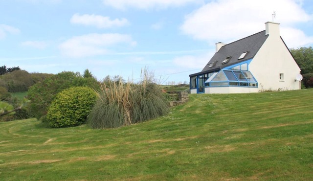 Family home on the seafront with breathtaking views