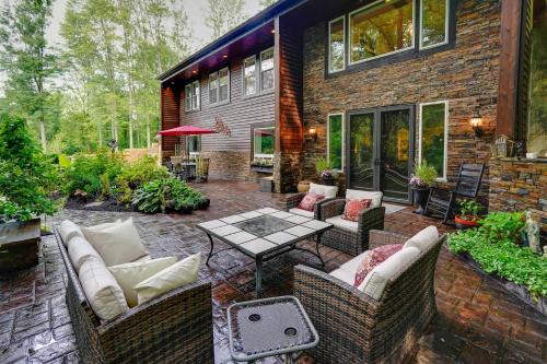 Family Home Swim Spa, Patios, Grill and Fire Pit