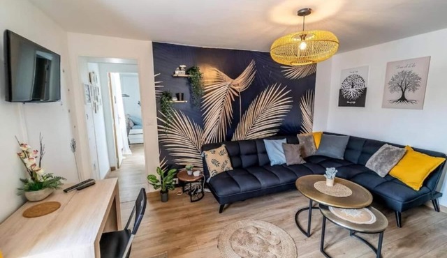 Family home Terrace Parking near Honfleur