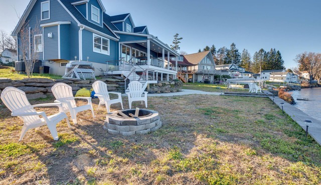 Family Home on Lake Newton w/Deck & Fire Pit