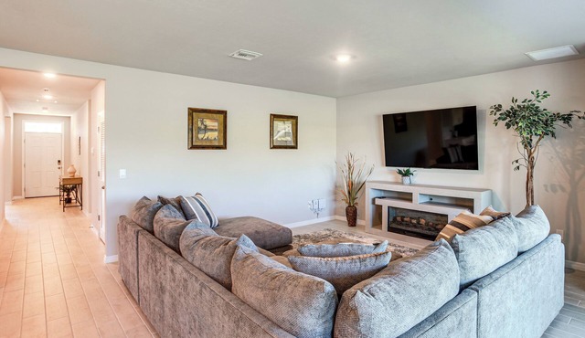 Family Home w/Patio & Canal Views in Cape Coral!