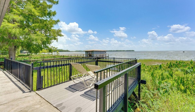 Family Home w/Stunning Water Views in Tavares!